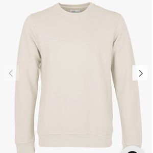 Colorful Standard Ivory Crewneck Sweatshirt - Men’s Large